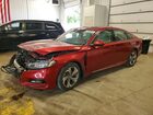 2018 Honda Accord Exl Красный vin: 1HGCV1F58JA159661