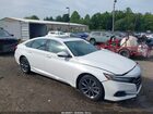 2022 Honda Accord Ex-l White vin: 1HGCV1F58NA050445