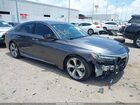 2018 Honda Accord Touring Gray vin: 1HGCV1F90JA138046