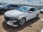 2018 Honda Accord Touring White vin: 1HGCV1F97JA066360