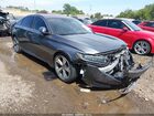 2018 Honda Accord Touring Gray vin: 1HGCV1F97JA140621