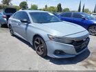 2021 Honda Accord Sport 2.0t Gray vin: 1HGCV2F30MA020276