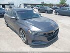 2019 Honda Accord Sport 2.0t Gray vin: 1HGCV2F33KA006918