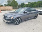 2020 Honda Accord Sport Gray vin: 1HGCV2F33LA019685