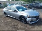 2022 Honda Accord Sport 2.0t Silver vin: 1HGCV2F35NA009128