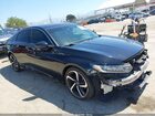 2020 Honda Accord Sport 2.0t Black vin: 1HGCV2F37LA015493