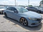 2022 Honda Accord Sport 2.0t Blue vin: 1HGCV2F39NA022884