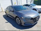 2018 Honda Accord Hybrid   Gray vin: 1HGCV3F19JA007929