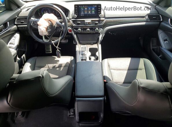 1HGCV3F23NA037118 2022 HONDA ACCORD White Widok deski rozdzielczej