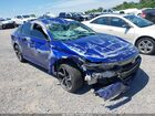 2022 Honda Accord Hybrid Sport Синий vin: 1HGCV3F28NA041665