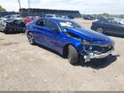 2022 Honda Accord Hybrid Sport Blue vin: 1HGCV3F2XNA004388