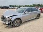 2018 Honda Accord Hybrid Exl Silver vin: 1HGCV3F52JA009279