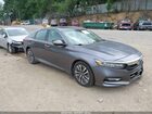 2018 Honda Accord Hybrid Touring Gray vin: 1HGCV3F96JA004413