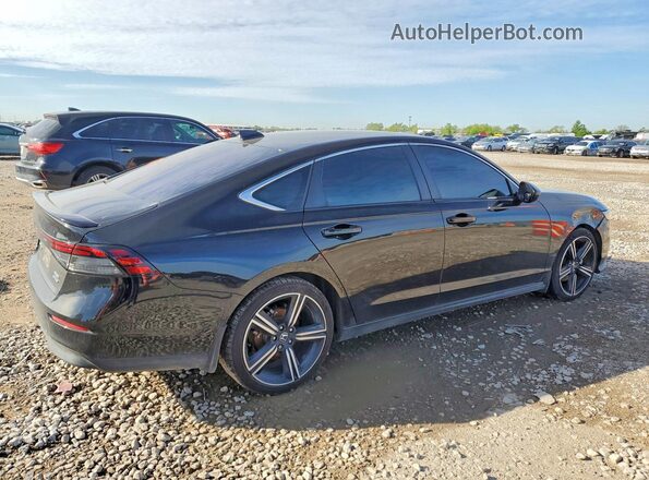 1HGCY2F55PA050418 2023 HONDA ACCORD Black Rear right