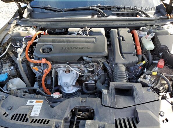 1HGCY2F55PA050418 2023 HONDA ACCORD Black Rear interior view