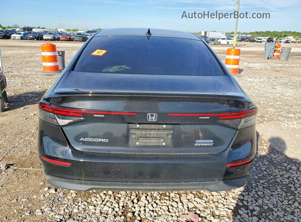 1HGCY2F55PA050418 2023 HONDA ACCORD Black Rear view