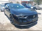 2025 Honda Accord Hybrid Sport Black vin: 1HGCY2F57SA050140