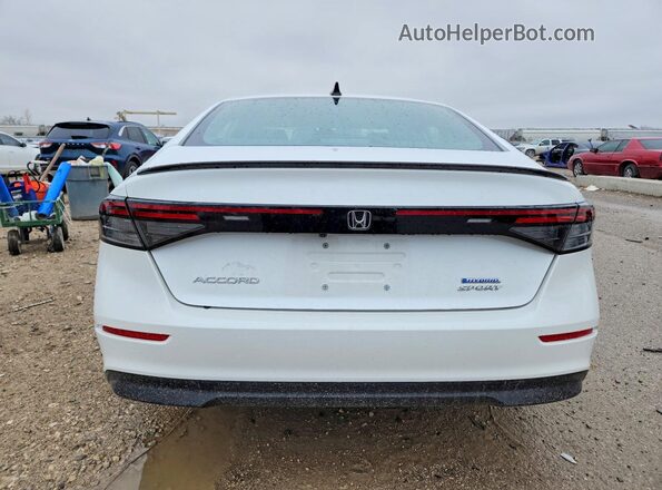 1HGCY2F59PA054598 2023 HONDA ACCORD White Հետևի տեսք