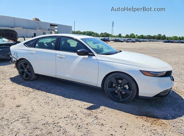 1HGCY2F72SA006743 2025 HONDA ACCORD White Przód prawy