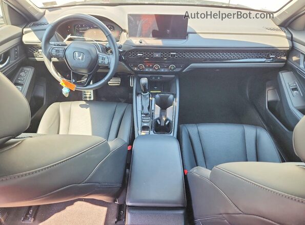 1HGCY2F72SA006743 2025 HONDA ACCORD White Widok deski rozdzielczej