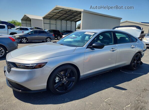 1HGCY2F79RA068182 2024 HONDA ACCORD Серебряный Передняя левая четверть
