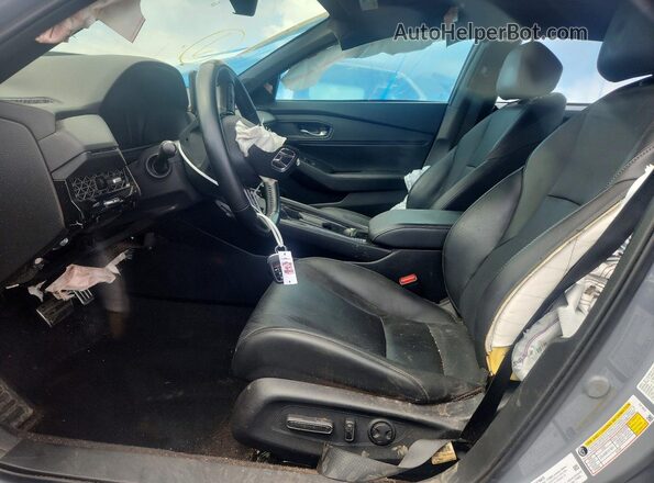 1HGCY2F7XPA010370 2023 HONDA ACCORD Gray Front interior view