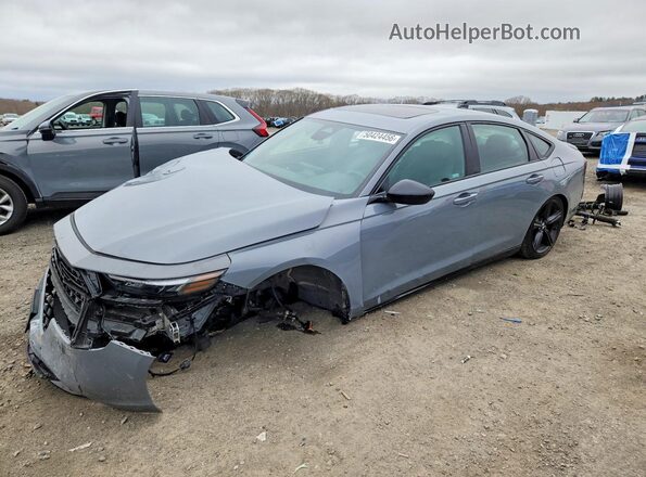 1HGCY2F7XPA010370 2023 HONDA ACCORD Gray Front left
