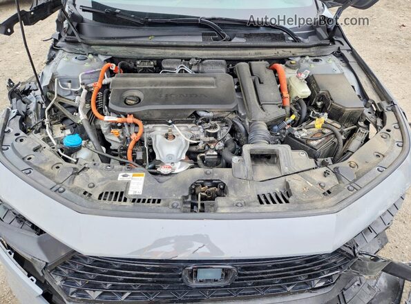 1HGCY2F7XPA010370 2023 HONDA ACCORD Gray Rear interior view