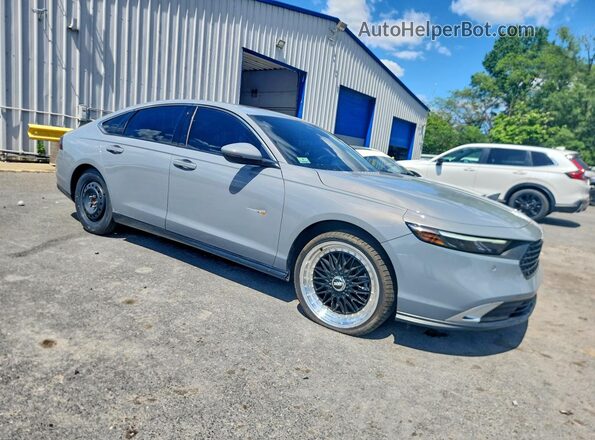 1HGCY2F83RA055324 2024 HONDA ACCORD Gray წინა მარჯვენა