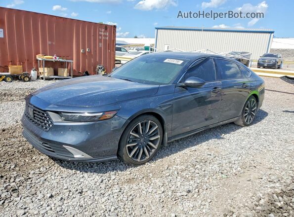 1HGCY2F88PA038340 2023 HONDA ACCORD Black Передня ліва чверть