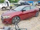2016 Nissan Maxima 3.5 S Red vin: 1N4AA6AP0GC431923