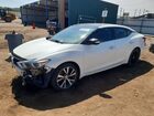 2017 Nissan Maxima Platinum White vin: 1N4AA6AP0HC418087