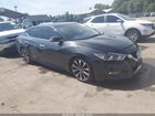 2016 Nissan Maxima 3.5 Sr Black vin: 1N4AA6AP1GC406268
