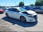 2017 Nissan Maxima 3.5 S White vin: 1N4AA6AP1HC424819