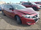 2016 Nissan Maxima 3.5 Platinum Burgundy vin: 1N4AA6AP2GC421054