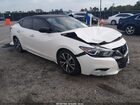 2016 Nissan Maxima 3.5 S White vin: 1N4AA6AP3GC379154