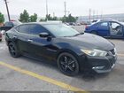 2016 Nissan Maxima 3.5 S Black vin: 1N4AA6AP4GC427096