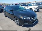 2017 Nissan Maxima 3.5 Sl Black vin: 1N4AA6AP4HC370965