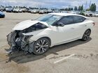 2017 Nissan Maxima 3.5 Sv White vin: 1N4AA6AP5HC393882