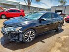 2018 Nissan Maxima 3.5 Sl Black vin: 1N4AA6AP7JC377768