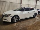 2016 Nissan Maxima Platinum White vin: 1N4AA6AP8GC400645