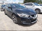 2017 Nissan Maxima 3.5 Sv Black vin: 1N4AA6AP8HC409704