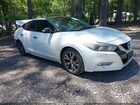 2017 Nissan Maxima 3.5 Platinum White vin: 1N4AA6APXHC382750