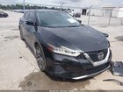 2019 Nissan Maxima 3.5 Sl Black vin: 1N4AA6AV5KC363061