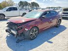 2019 Nissan Maxima S Burgundy vin: 1N4AA6AV6KC373646