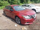 2016 Nissan Altima 2.5 Sr Red vin: 1N4AL3AP2GC280088