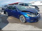 2016 Nissan Altima 2.5 Sr Blue vin: 1N4AL3APXGC217417