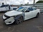 2022 Nissan Altima Sr Белый vin: 1N4AL4CV4NN358230