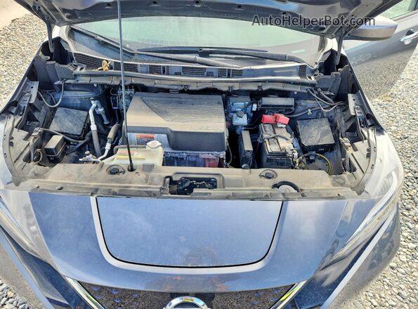 1N4AZ1BV3MC552675 2021 NISSAN LEAF Серый Вид подкапотного пространства