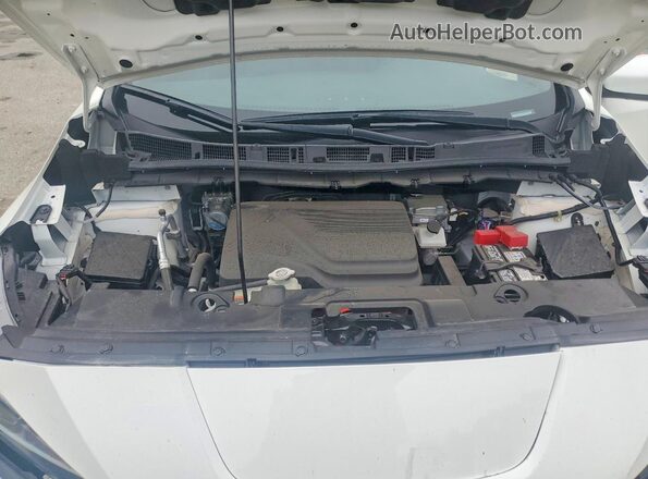 1N4AZ1BV4SC563536 2025 NISSAN LEAF White Engine compartment view